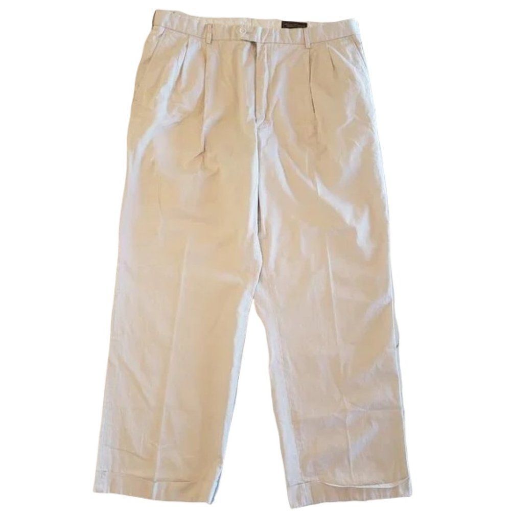 Daniel Cremieux Signature Collection Dress Pants Light Tan 38x30